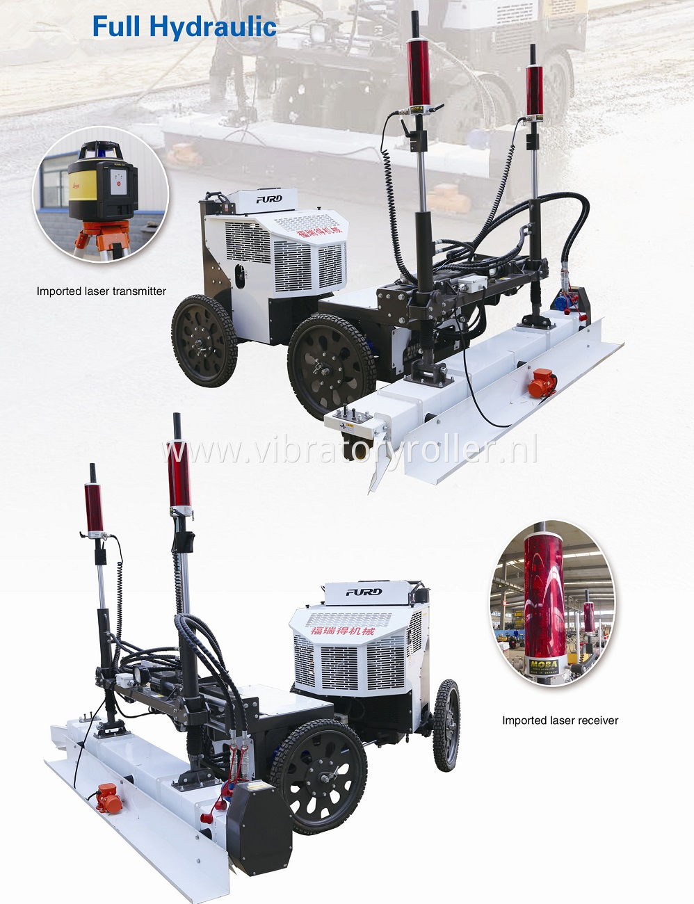 Laser Concrete Screeding Machine